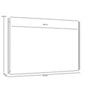 Ver imagem 4 de Cabeceira Cama Box King 195cm Estofada Goya P05 Veludo Marrom - Lyam Decor