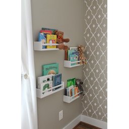 Prateleira para Livros Infantil Montessoriano 60cm - 4 Peças - 4