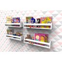 Ver imagem 3 de Prateleira para Livros Infantil Montessoriano 60cm - 4 Peças