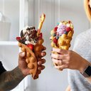 Ver imagem 2 de Wafleira Progás Máquina Elétrica para Fazer Bubble Waffle Bola Prkb-10 220v