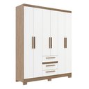 Ver imagem 1 de Guarda-roupa 6 Portas 3 Gavetas Decibal - Rp3636