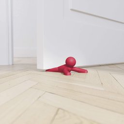 BUDDY - APARADOR / PESO PARA PORTA VERMELHO - 3