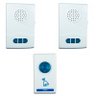 Campainha sem fio wireless com 2 receptores 100m de alcance e 3 - 2