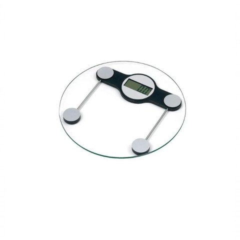Balança em Vidro para Banheiro Clear 33x33 cm - Mimo Style - BZ13908