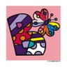 Poster Alfabeto - Romero Britto Letra B - Medidas 21 X 21 CM - 1