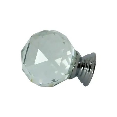 Puxador de Gaveta Cristal Sobrepor Italy Line IL 4501 40 mm