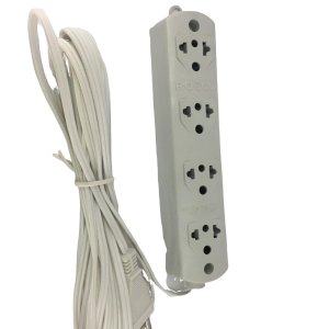 Extensão Elétrica Filtro de Linha 4 Tomadas 5 Metros Régua