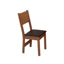 Ver imagem 4 de Conjunto Mesa Retangular Manuela com 6 Cadeiras Pérola Fosca - Bagum Preto Naturalle