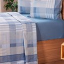 Ver imagem 4 de Jogo de Cama King Cotton Touch 4 Peças 193x203x40cm Braga