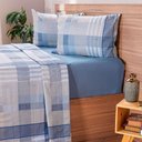 Ver imagem 1 de Jogo de Cama King Cotton Touch 4 Peças 193x203x40cm Braga
