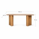 Ver imagem 3 de Aparador em Lâmina de Madeira Tauari com Design Orgânico Wave Oona Design Mel