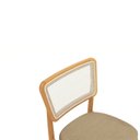 Ver imagem 3 de Cadeira Stela com Tela Sala de Jantar Premium Bege