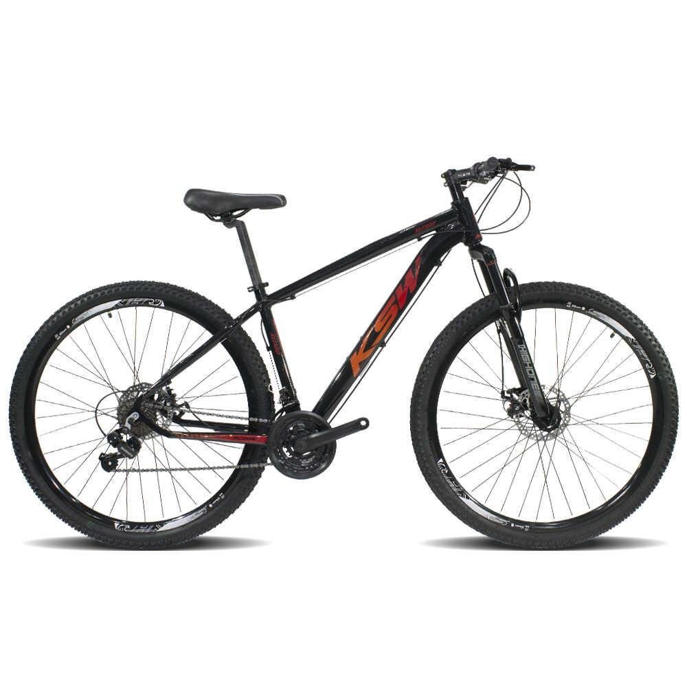 Bicicleta Aro 29 Ksw XLT 100 Câmbios Shimano 21v Freio a Disco Alumínio - 17 - 3