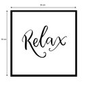 Ver imagem 5 de Quadro Decorativo Barcelona Relax 24X24 cm 24 X 24 cm