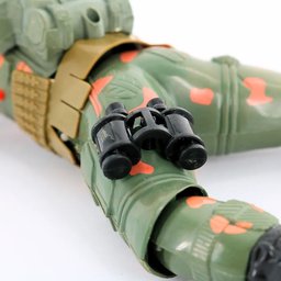 Boneco Força de Elite Pronto para Missão Supersniper a Pilha com Movimentos Luz e Som Etitoys - 2