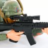 Boneco Força de Elite Pronto para Missão Supersniper a Pilha com Movimentos Luz e Som Etitoys - 3