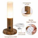 Ver imagem 2 de Luminária LED Inteligente com Sensor de Movimento Recarregável USB Adesiva para Armário Cozinha