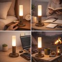 Ver imagem 5 de Luminária LED Inteligente com Sensor de Movimento Recarregável USB Adesiva para Armário Cozinha