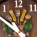 Ver imagem 5 de Relógio Barril decorativo de parede - Anti-horário