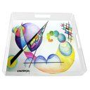 Ver imagem 1 de Bandeja quadrada 40x40 - Alegra Store Art Collection Lua Kandi