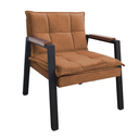 Ver imagem 1 de Poltrona Decorativa Para Sala Ou Escritório Estilo Industrial Fortaleza Sanna Decor