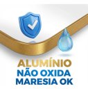 Ver mais imagens de Espelho Base Reta com Moldura Alumínio Dourado Corpo Inteiro 170x70 Cm C/ Suporte de Chão e Parede