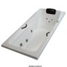 Banheira de Hidromassagem Toronto Individual 1,70x0,80x0,39 Gel Coat-Completa - 2
