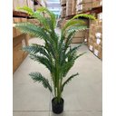 Ver imagem 2 de Planta Artificial Palmeira Real Toque para Decoração Com1.20m, Planta Decorativa para Casa e Eventos