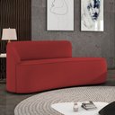 Ver imagem 2 de Sofá 3 Lugares Orgânico 180 Cm Morgan Veludo Marsala D03 - D’Rossi