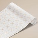 Ver imagem 4 de Papel de Parede Gold Lines 5 Arte Destaque 3,50 Metros
