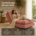 Ver mais imagens de Poltrona Balance Exclusiva Bouclé Premium de Luxo com Leve Balanço para Sala Quarto e Área de Leitur