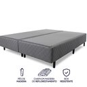 Ver mais imagens de Cama Box Colchão King Ortopédico Firme Espuma D33 Antialérgico Certificado Bf Colchões