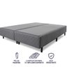 Cama Box Colchão King Ortopédico Firme Espuma D33 Antialérgico Certificado Bf Colchões - 8