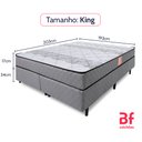 Ver imagem 6 de Cama Box Colchão King Ortopédico Firme Espuma D33 Antialérgico Certificado Bf Colchões