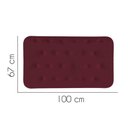 Ver imagem 2 de Painel Estofado Luxo Capitonê Brenda 100cm Solteiro para Cama Box Suede Bordô - Gat Magazine
