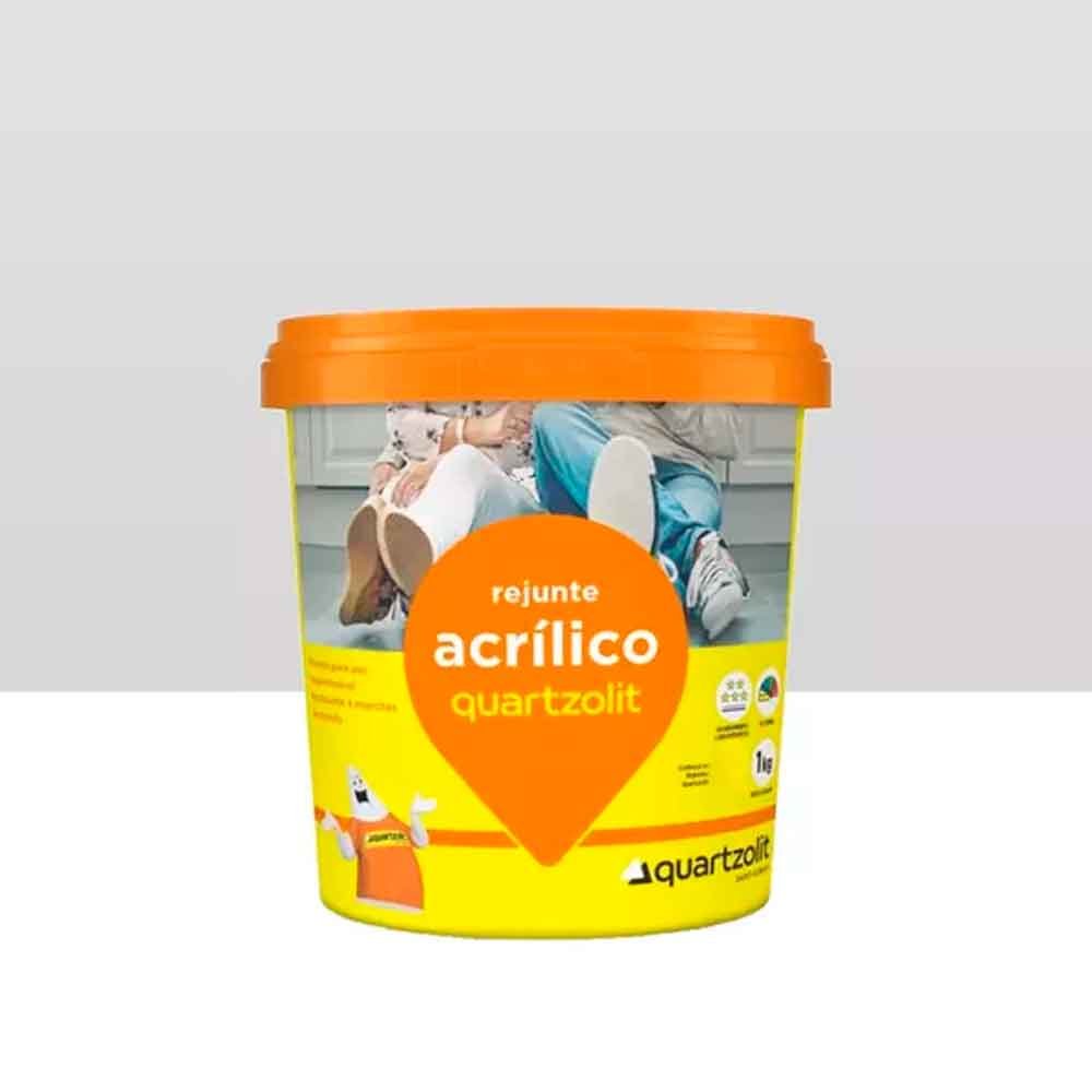 Rejunte Acrilico Cinza Platina 1 Kg - Quartzolit