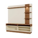 Ver imagem 1 de Estante Home Mariana 781 Off White/amendoa