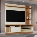 Ver imagem 2 de Estante Home Mariana 781 Off White/amendoa