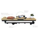 Ver imagem 5 de Cabideiro Strassis Design Sd-5004 Preto