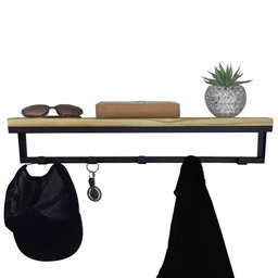 Cabideiro Strassis Design Sd-5004 Preto - 2