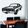 Quadro Adorno Carros em Mdf Vazado para Decoração de Ambiente - 2