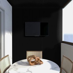 Painel Ripado de Madeira Prime Pvc Modelo Jabuticaba 2,9mx16cm - 2