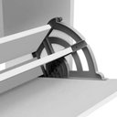 Ver imagem 3 de Sapateira Berlim Branco - Rede Móveis