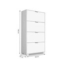 Ver imagem 4 de Sapateira Berlim Branco - Rede Móveis