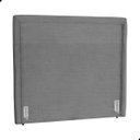 Ver imagem 6 de Cabeceira de Cama Box Estofada 90 Cm Solteiro Linho Stela