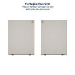 Armário Baixo Módulo 45x60 1 Porta Frame CabeCasa MadeiraMadeira - 9