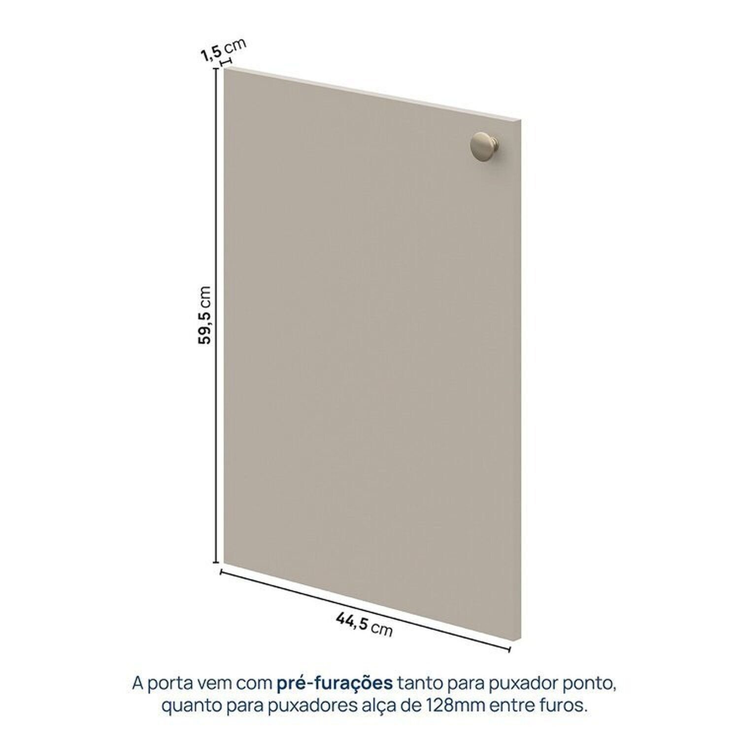 Armário Baixo Módulo 45x60 1 Porta Frame CabeCasa MadeiraMadeira - 5