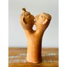 Escultura O Beijo - Mestre Irinéia. Cerâmica Artesanal Arte - 1