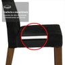 Conjunto Sala de Jantar Tampo de Madeira 6 Cadeiras Rustic/oxford Leon Madesa - 8