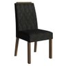Conjunto Sala de Jantar Tampo de Madeira 6 Cadeiras Rustic/oxford Leon Madesa - 5